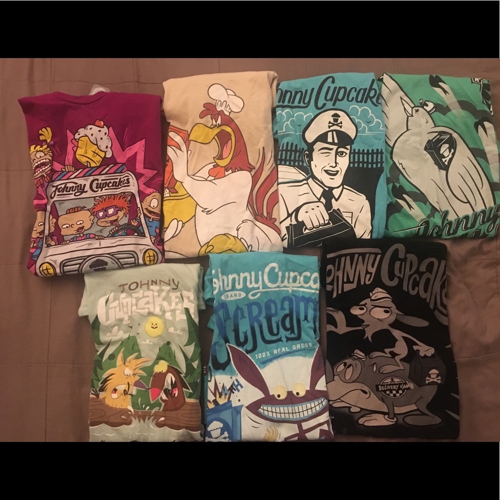 Johnny Cupcakes shirts